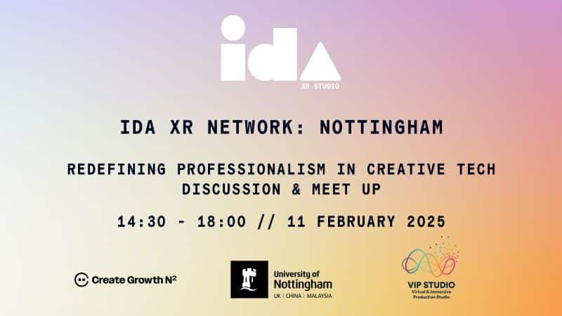 Redefining Professionalism in Creative Tech Ida Meet Up, Nottingham