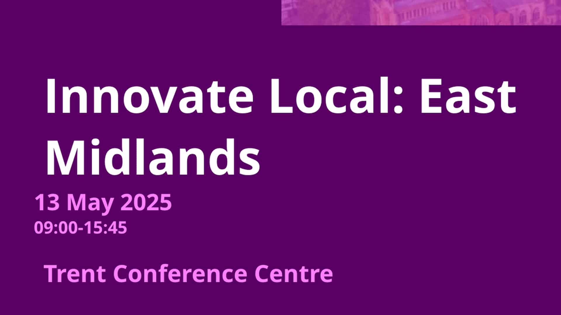 Innovate Local East Midlands
